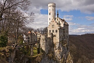 Lichtenstein Castle (Württemberg) Tourist attraction in southern Germany