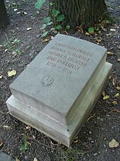 Schubarts Grab auf dem Stuttgarter Hoppenlau-Friedhof (Quelle: Wikimedia)