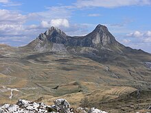 Sedlena greda im Nationalpark Durmitor.