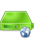 Symbolbild für einen grünen Server