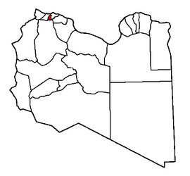 Эль-Джифара на карте