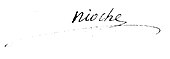 signature de Pierre-Claude Nioche