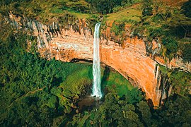Sipi Falls im Osten Ugandas