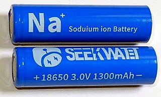 <span class="mw-page-title-main">Sodium-ion battery</span> Type of rechargeable battery