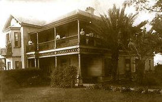 "Garth House", the boarding school, c.1903