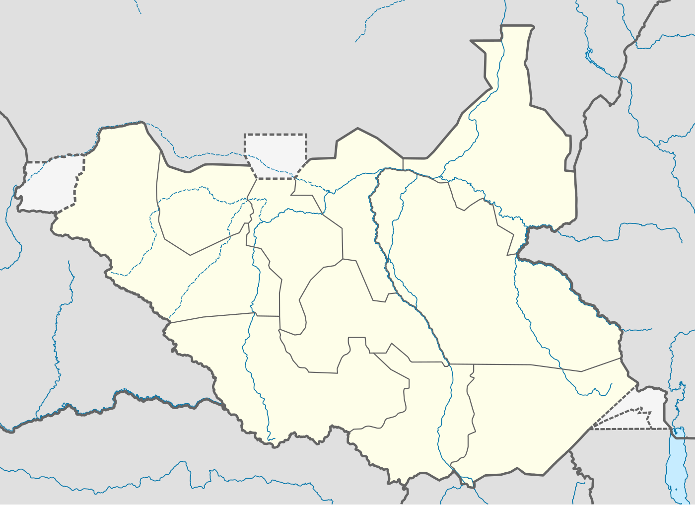 Rogal Dorm/South Sudanese detailed map is located in South Sudan