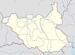 Mappa di localizzazione: Sudan del Sud