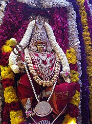 Sri Bhadrakali Amman is the main deity of Attukal Pongala, worshipped in her various forms. Sri Bhadrakali Amman Temple 01.jpg