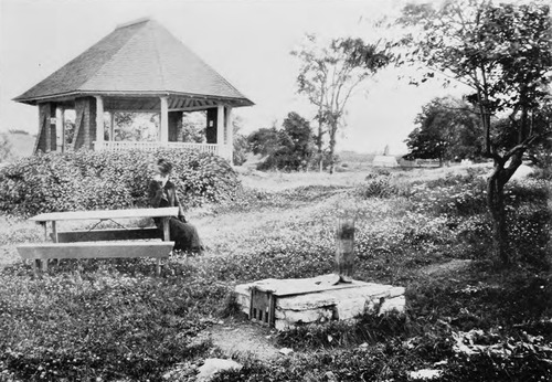 Pavilion and picnic area at Cedar Point, c. 1901 St. Lawrence Reservation - Cedar Point - 1901 report 01.tif