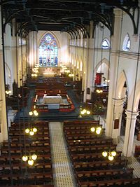 Interior of St. John's Cathedral