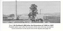 St Cuthberts Mill Paperworks, circa 1889 -1897. (MIll 364) St Cuthberts Mill Paperworks, circa 1889 -1897. (MIll 364).jpg