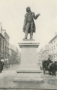 Monument au docteur Guépin (1893), œuvre disparue.
