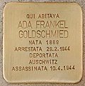 Stolperstein für Ada Frankel Goldschmied (Trieste).jpg
