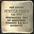 Stolperstein für Rebecca Cohen (Rotterdam-Zuid).jpg