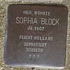 Stolperstein für Sophia Block