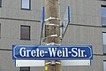 * Nomination Street name sign in Freiham, Munich, Germany --Kritzolina 09:17, 19 July 2024 (UTC) * Promotion  Support Good quality. --XRay 09:40, 19 July 2024 (UTC)