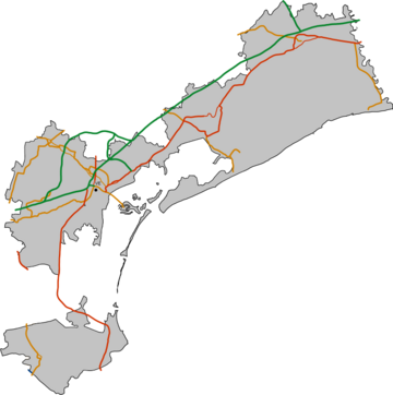 Strade provinciali della città metropolitana di Venezia