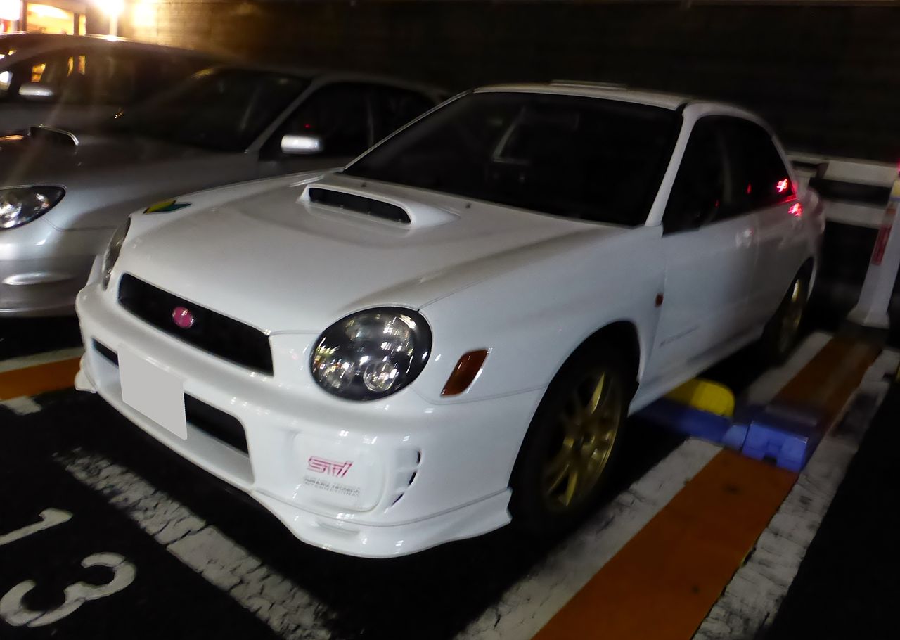 File:Subaru IMPREZA WRX STi (GDA) at night front.JPG - Wikimedia ...