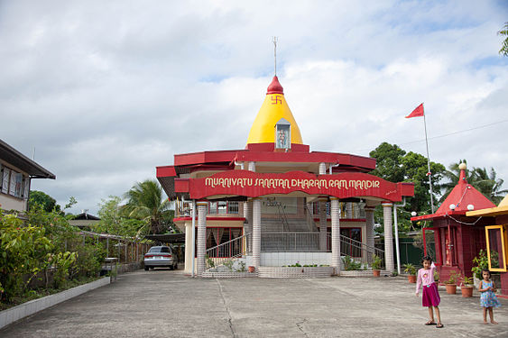 Ein Tempel in Suva