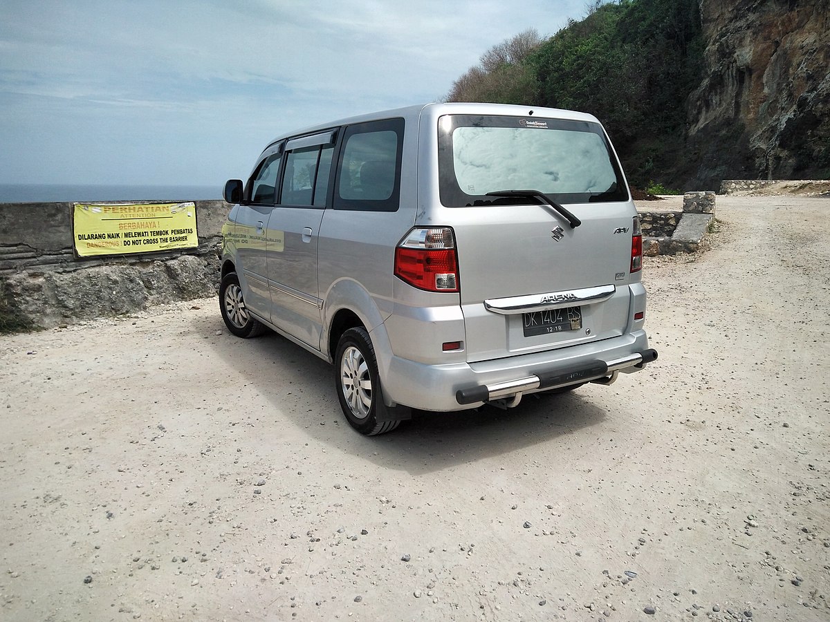 File Suzuki APV Arena GX  rear Pandawa Beach jpg 