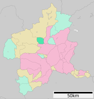 高山村 (群馬県)位置図