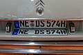 * Nomination: Dual license plates on a Citroën DS Break at Techno-Classica 2018, Essen --MB-one 14:45, 8 October 2019 (UTC) * * Review needed