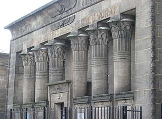 Temple Works Former flax mill and listed building in Holbeck, West Yorkshire, England