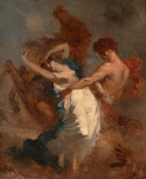 The Abduction of the Sabine Women by Jean-François Millet, c.1844–1847