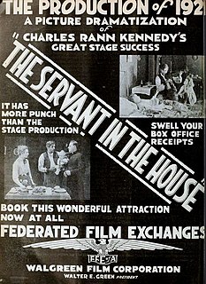 <i>The Servant in the House</i> 1921 film