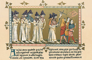 Procesija flagelanata u Belgiji oko 1349.