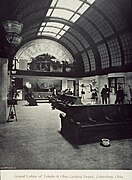 Toledo and Ohio Central Railroad Depot Interior.jpg