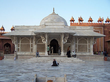 Tomb of Sufi saint Shaikh Salim Chisti in Fatehpur Sikri, Uttar Pradesh