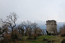 Impression of the St-Triphon tower photographed from the North East. Tour Saint Triphon.jpg