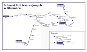 Imagen ilustrativa del artículo del tranvía de Olomouc