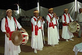 Folkoristische groep in Kerkennah