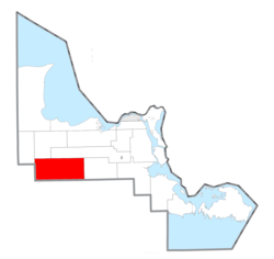 Läge i Chippewa County