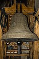 * Nomination 3rd bell named Zwölferin of St. Stephen's parish church in Tulln an der Donau (Lower Austria) --Uoaei1 14:16, 28 August 2014 (UTC) I don't believe this is QI, but I'm having trouble quite working out why. Bit harsh lighting, lack of detail in the top? I'm not sure. I ask for other opinions. Mattbuck 19:49, 2 September 2014 (UTC) * Decline Too tight crop. Flash shadow. --Cccefalon 09:34, 7 September 2014 (UTC)