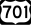 US 701.svg