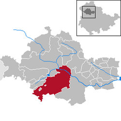 Unstrut-Hainich - Carte