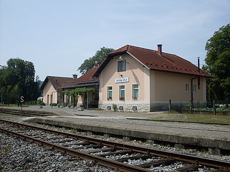 Ursna sela train station