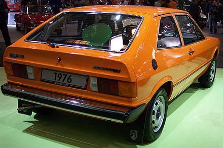 1976 Volkswagen Scirocco, a 3-door hatchback with coupe-inspired styling