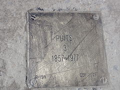 Puits no 3, 1857 - 1977.