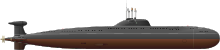 Project 671RTM Victor III class SSN.svg