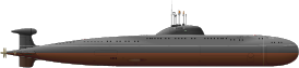 Victor III klasse SSN.svg