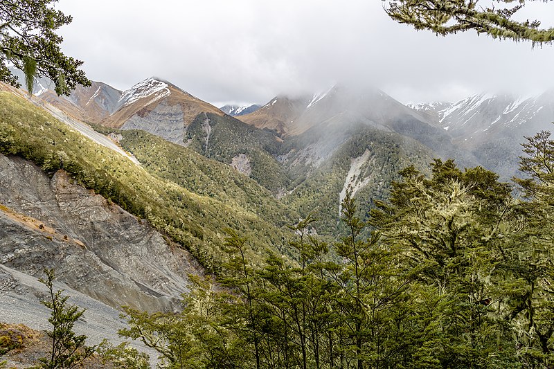 File:View towards Mt Bruce, Black Range, New Zealand.jpg