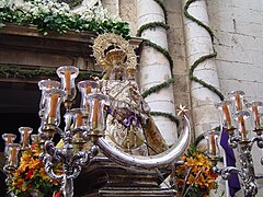 Procesión de la Virgen de la Capilla.