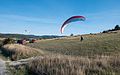 * Nomination Paraglider preparing himself at Olarizu mountain. Vitoria-Gasteiz, Basque Country, Spain --Basotxerri 16:43, 11 November 2016 (UTC) * Promotion  Comment Some dark black object that should be cloned out (see the note) --Halavar 17:28, 11 November 2016 (UTC)  Done Hi Halavar, thank you for the review. You're absolutely right, I've removed the spot. --Basotxerri 17:41, 11 November 2016 (UTC)  Support Good now. QI of course --Halavar 18:14, 11 November 2016 (UTC)