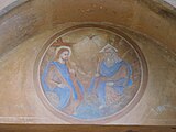 Voletiny - Kostel sv. Josefa, freska Svaté Trojice