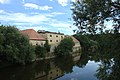 Čeština: Řeka Ohře ve vesnici Vršovice, Ústecký kraj English: Ohře River in Vršovice, Ústí Region, CZ