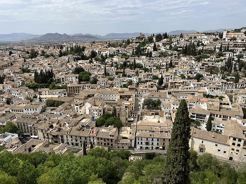 File:Vue Ville depuis Alhambra - Grenade (ES61) - 2023-04-27 - 9.jpg